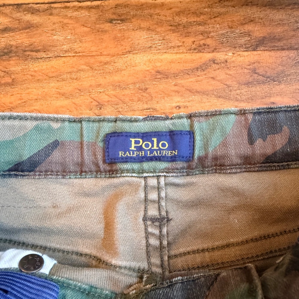Polo Ralph Lauren Boys Sullivan Slim Camo Jeans Camouflage Pants Size 7 - Picture 2 of 5